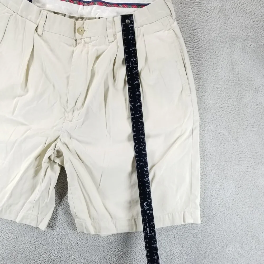 Polo Golf Ralph Lauren‎ Shorts Mens 35 Beige Fairway Pleated Chino 8